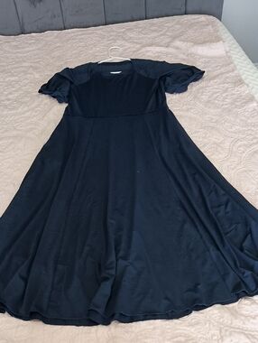 Classic Navy Women’s A-Line Dress